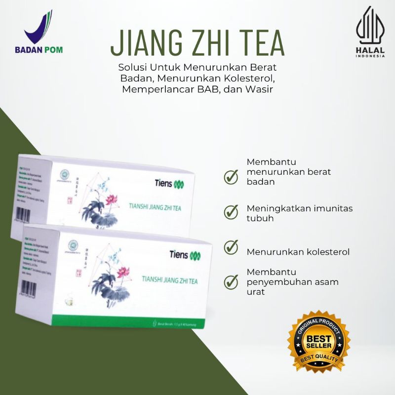 

TIANSHI JIANG ZHI TEA - Teh Detoks Sistem Pencernaan