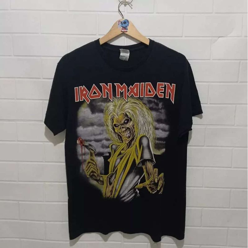Tshirt Kaos Band Musik Original Iron Maiden Official Merchandise