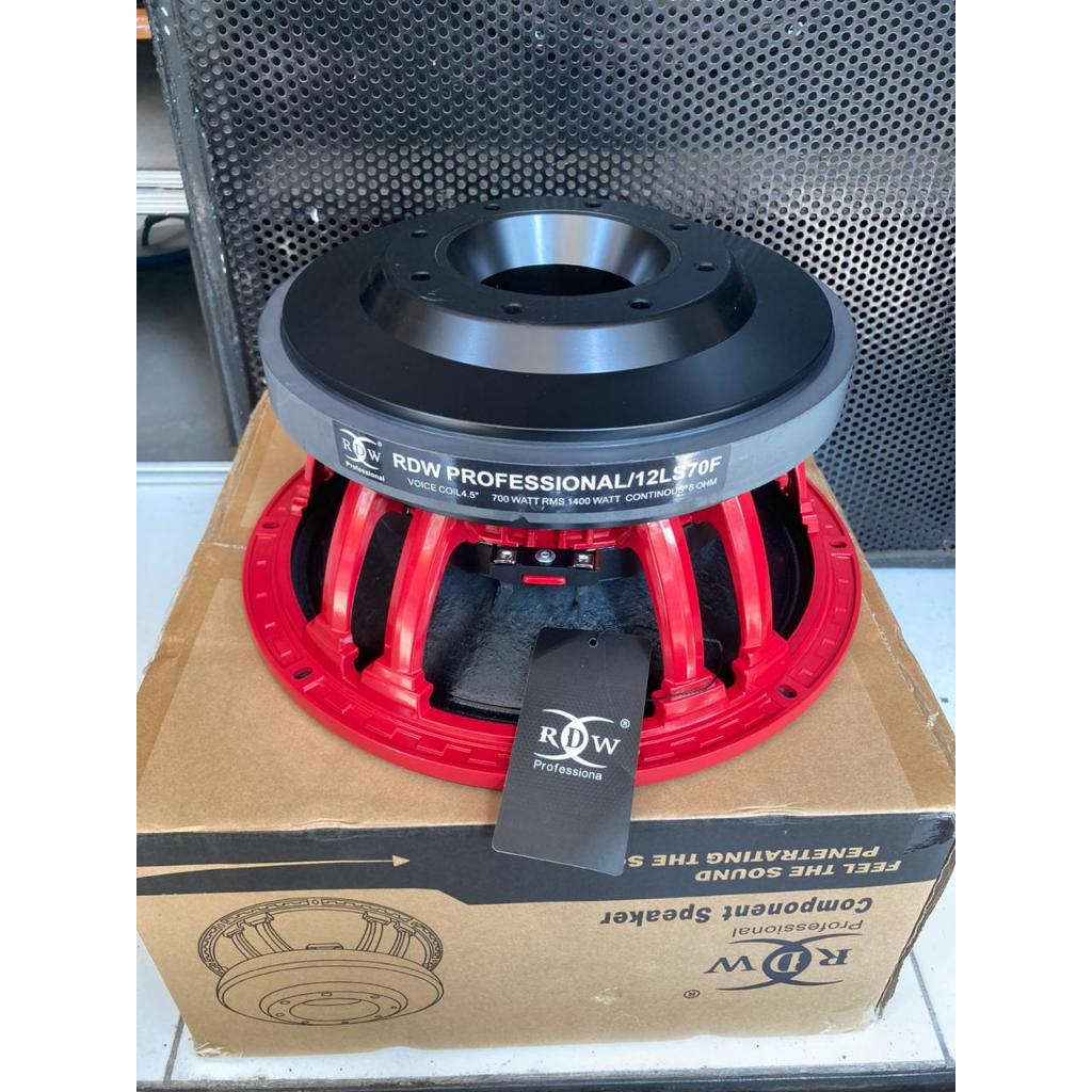 Speaker Komponen RDW 12 LS 70 F / 12 LS 70F / 12LS70F - 12 inch SPEAKER RDW 12'' 12LS70F/12 LS 70F O