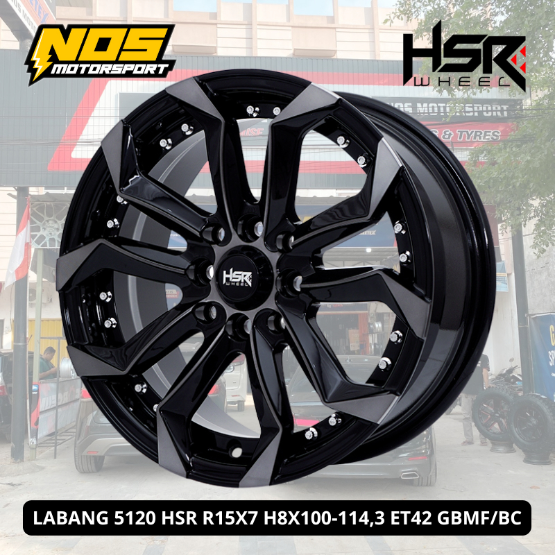 VELG RING 15 HSR LABANG LEBAR 7 INCH BAUT 4 BRIO AVANZA CALYA MOBILIO
