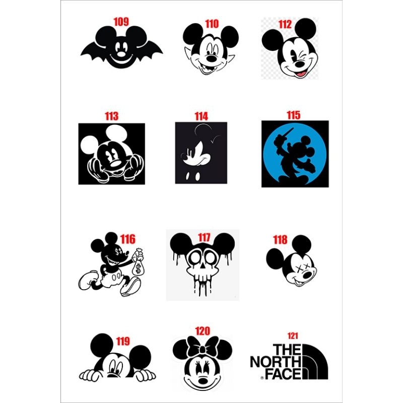 

paket stiker cutting murah sepuluh ribu isi 7 pcs sticker campur keren