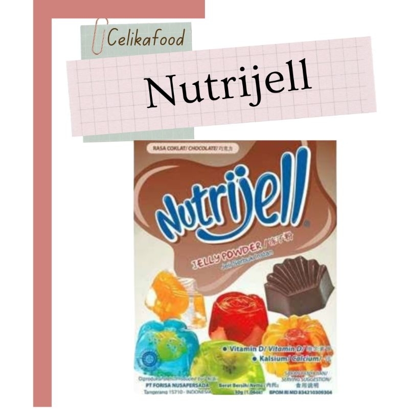 

Nutrijell 20gr Jelly Instan Desserts Agar Ager Jeli Jely Puding