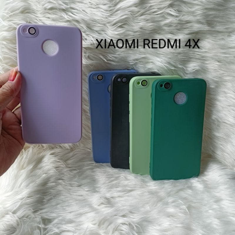 Case Lensa For Xiaomi REDMI 4X Softcase LENSPRO Macaron Full Cover