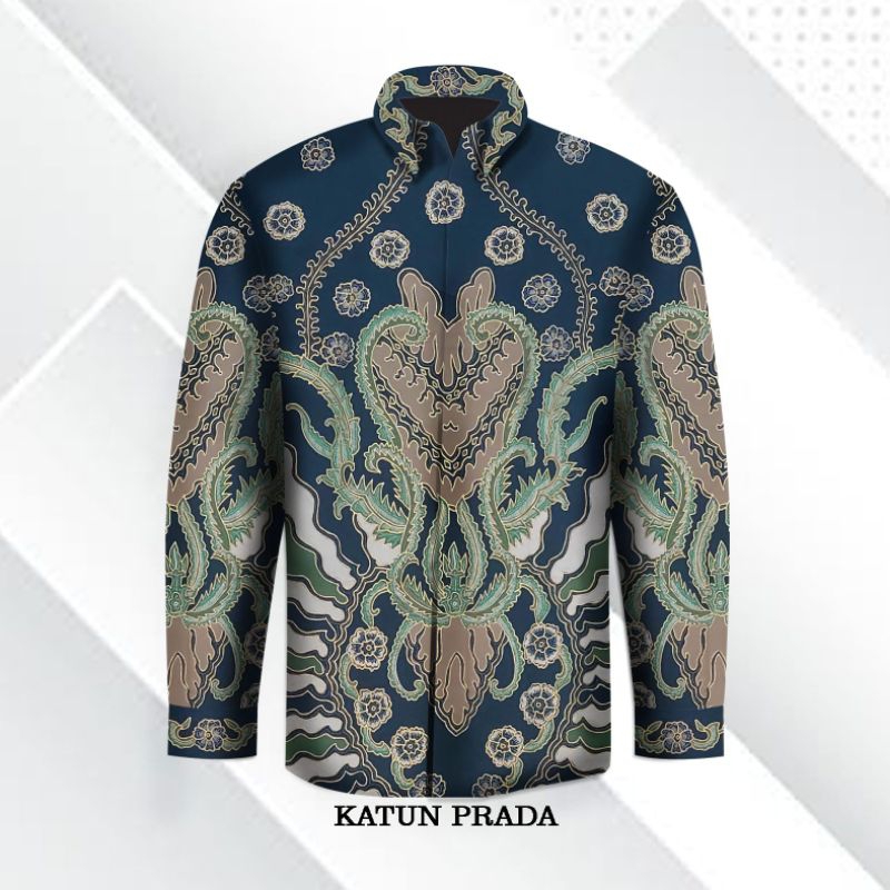 kain batik tulis prada bahan katun. batik tulis prada emas. batik tulis pria. er
