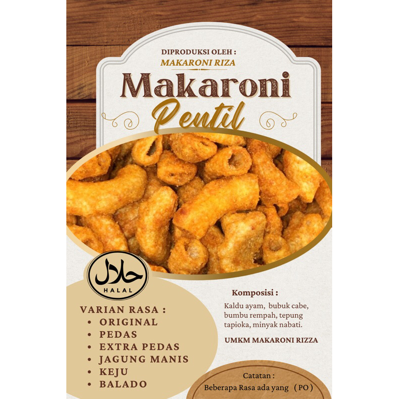 

Makaroni Pe’ntil BY RIZA ( Ada yang P.0 dan READY )