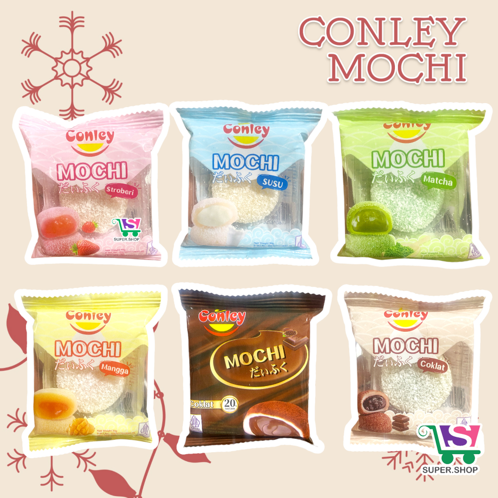 

Conley Mochi Aneka Rasa 30 Gram MOCHI VIRAL !