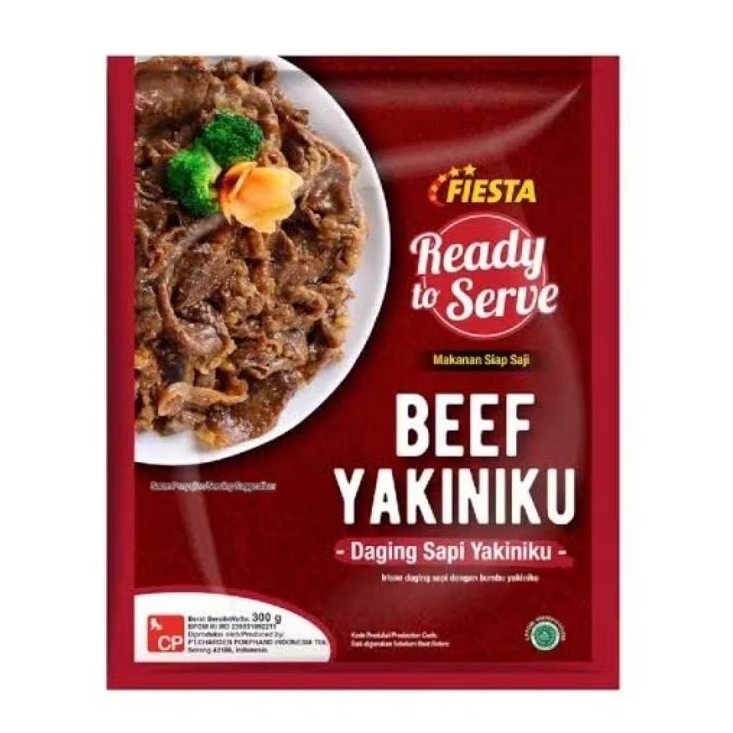 

Fiesta Ready To Serve Beef Yakiniku 300gr