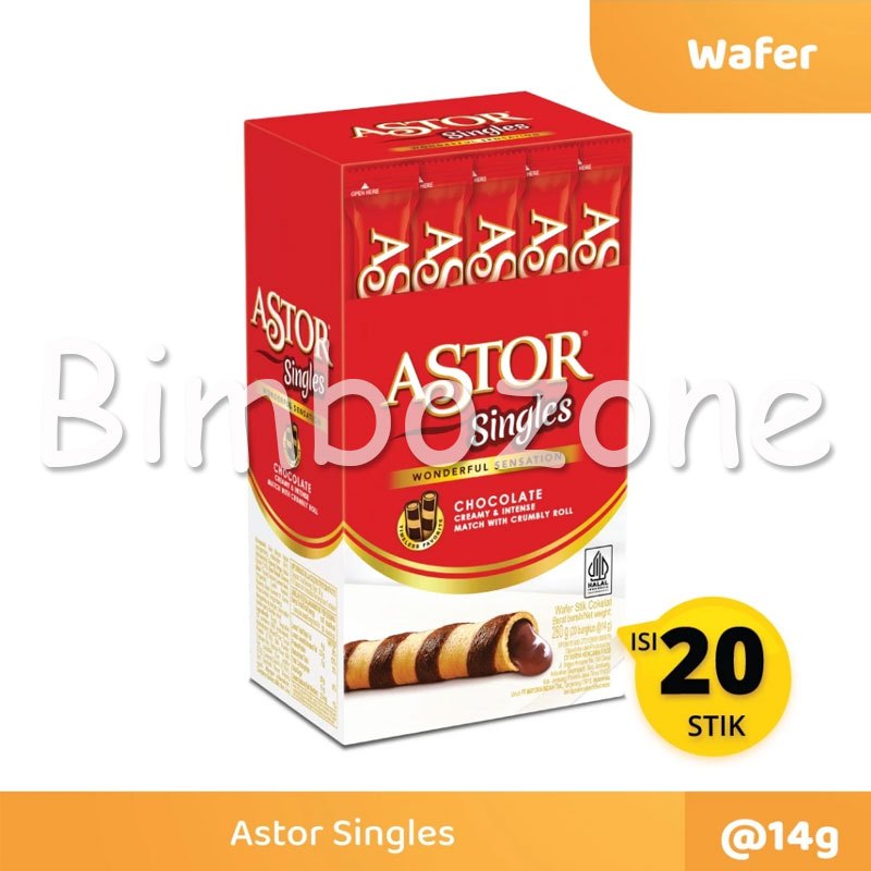 

Bimbozone - ASTOR SINGLE - wafer coklat mayora