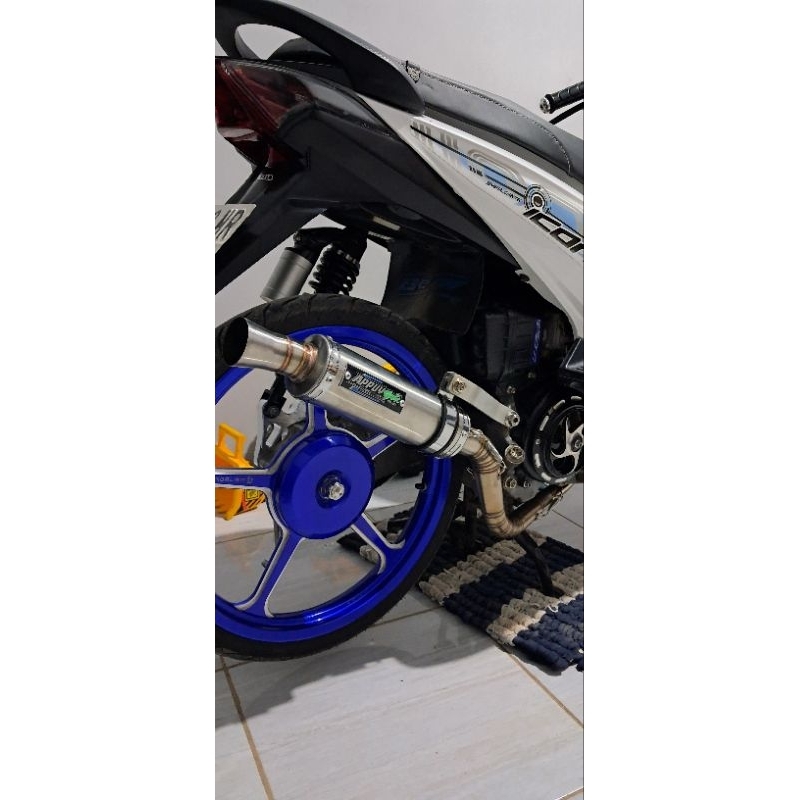 knalpot beat 130 155cc custom by appuygank
