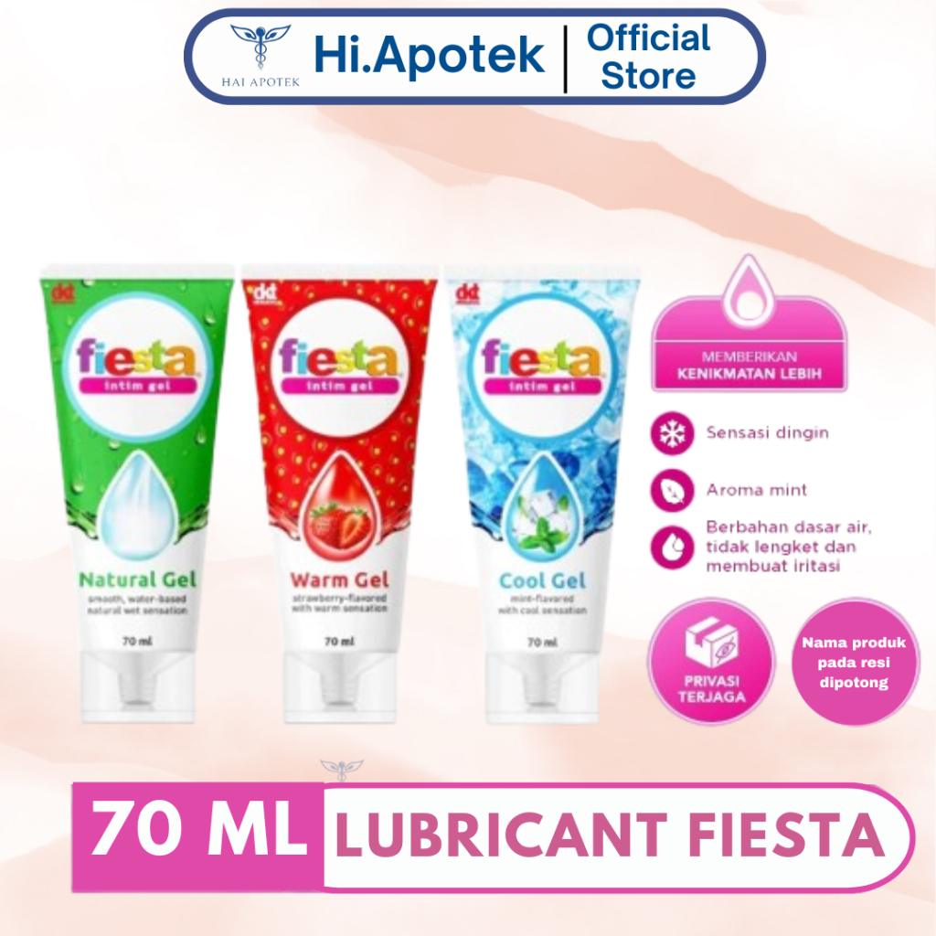 Bestbuy0404 Fiesta Lubricant 70Ml Pelumas Gel