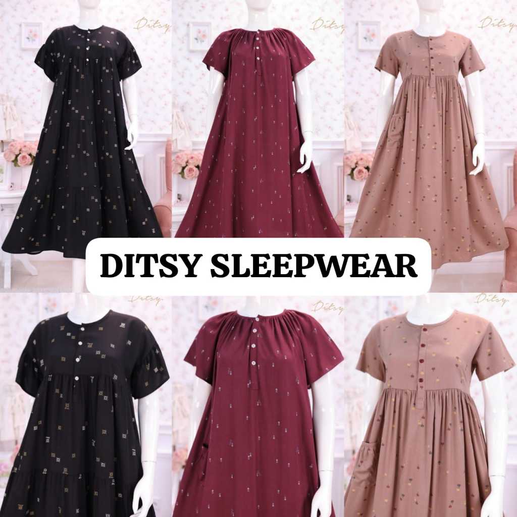 DITSY SLEEPWEAR, SLEEPWEAR DITSY, SLEEPWEAR, pajamas ditsy