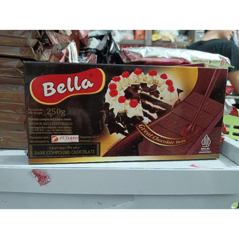 

Bella dark compound chocolate