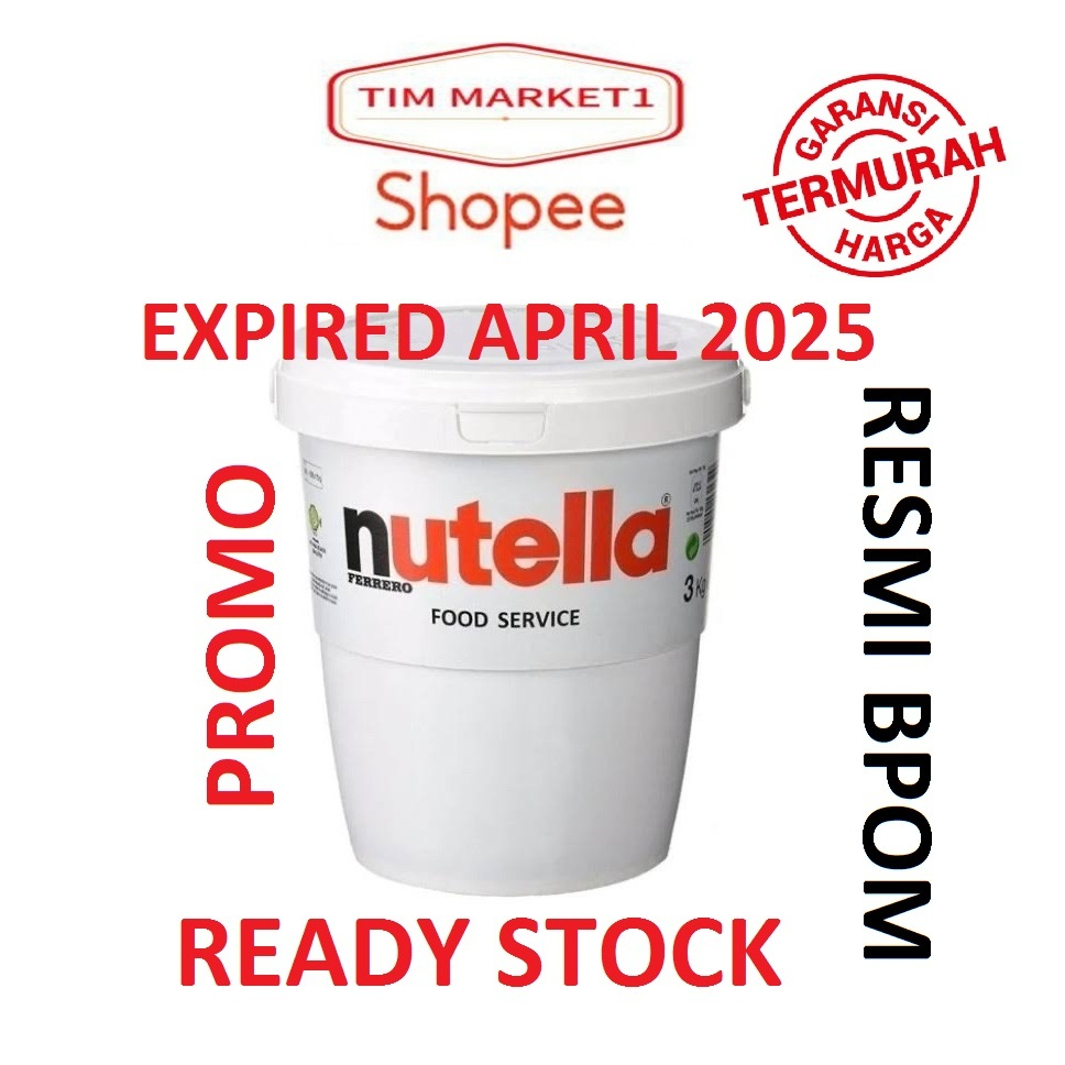 

NUTELLA 3KG PROMO HALAL