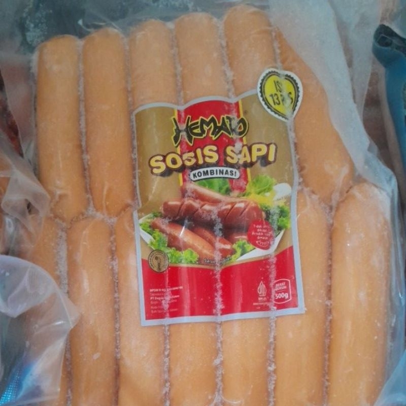 

Frozen Bandung sosis sapi hemato isi 13