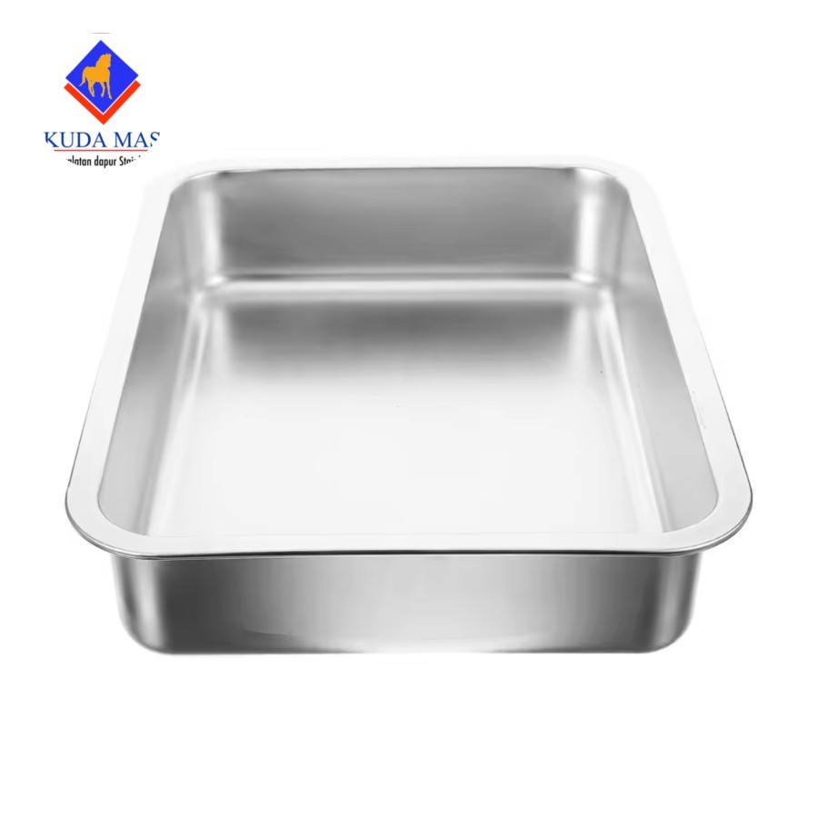 Nampan FD / Wadah Tray Nampan Stainless 60x40x10