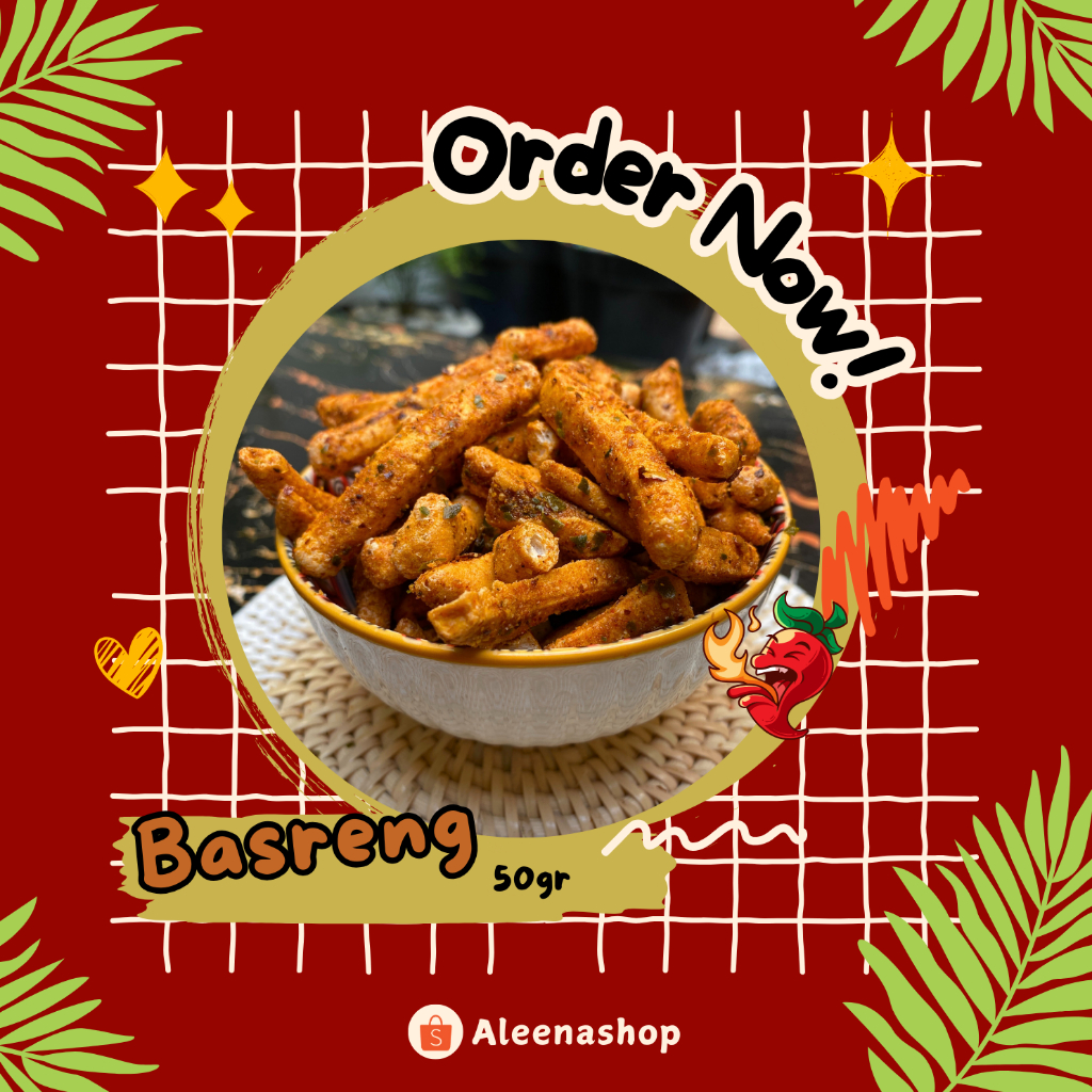 

CAMILAN STIK BASRENG PEDAS GURIH | 150gr
