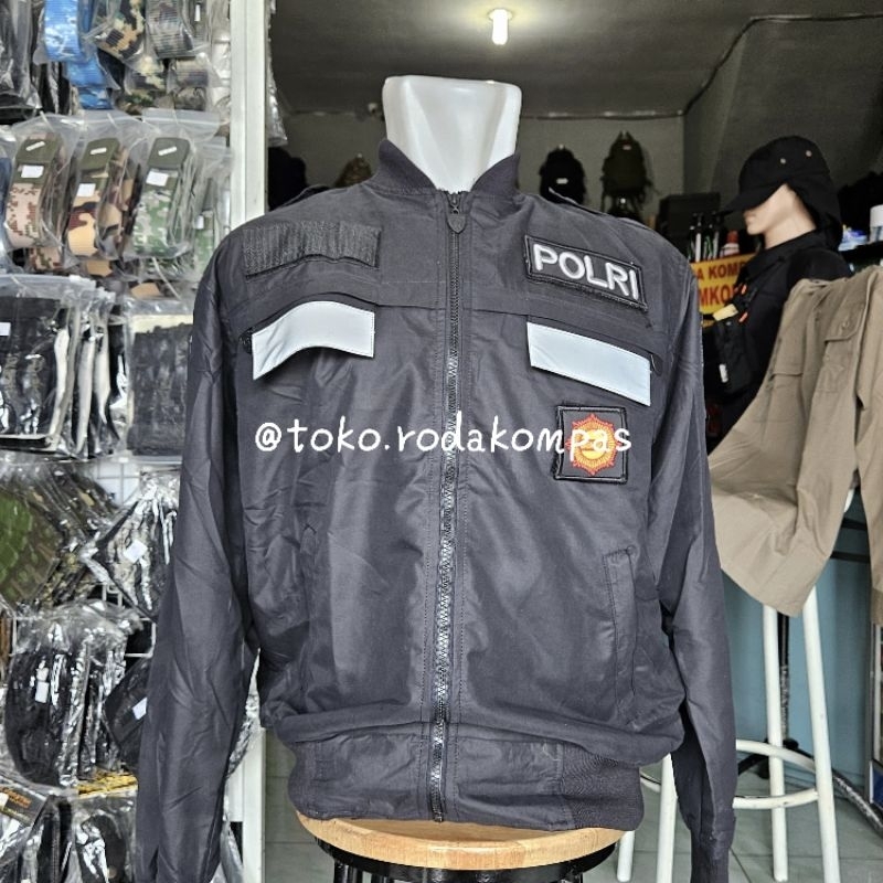 Jaket Sabhara Polisi,Jaket Tactical Bahan Parasut
