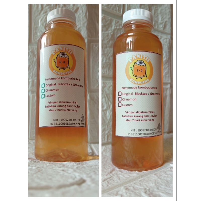 

Teh kombucha grosir 3botol 250ml/ teh kombucha siap minum danishkombucha12