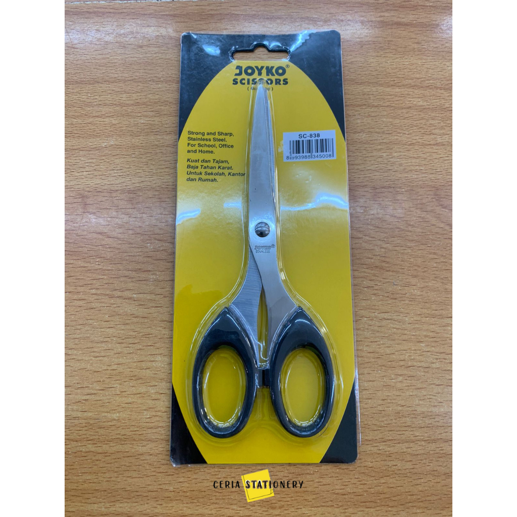 

Gunting Joyko Sedang Sc-838 / Medium Scissors SC 838 / Gunting Kertas Sedang