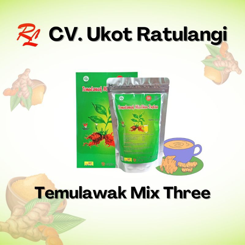 

Temulawak Mix Three Instan | Minuman Kesehatan