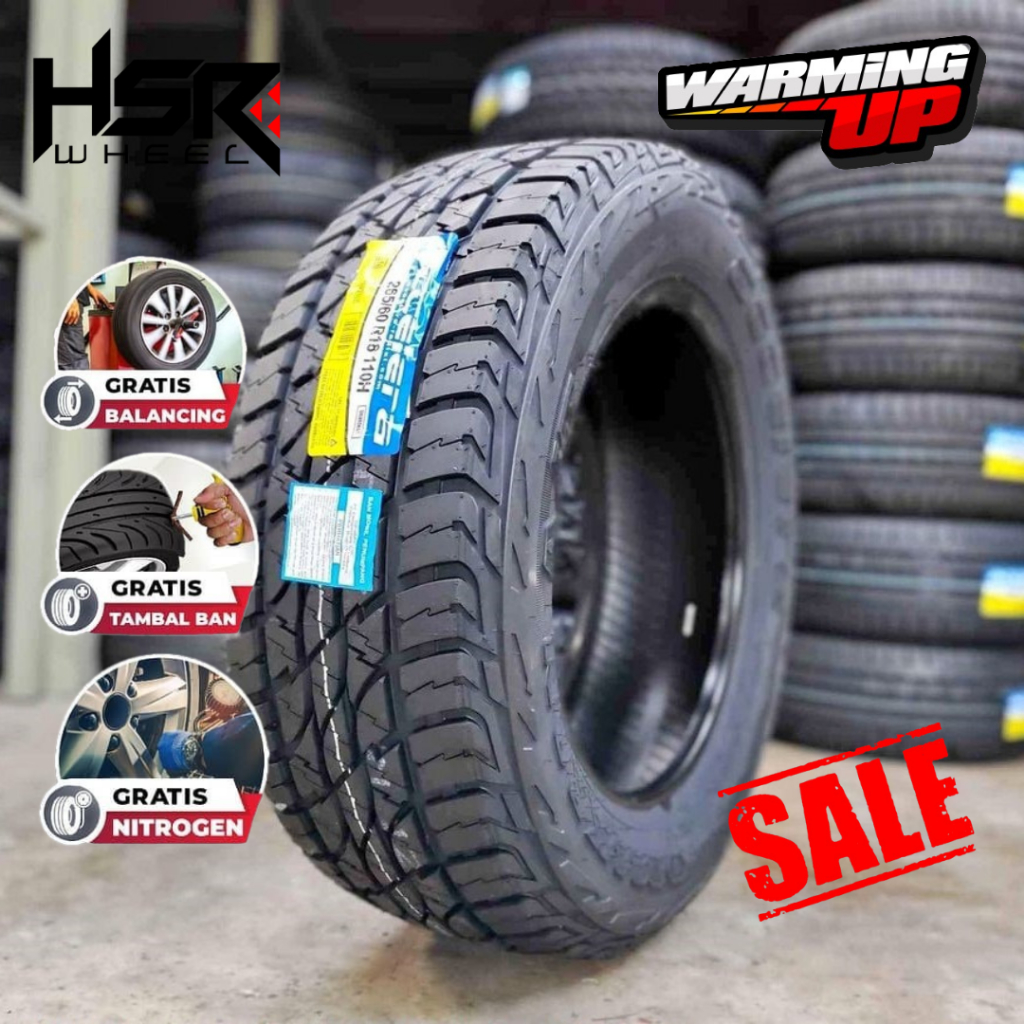 Ban Mobil Tubles Ring 18 285/60/18 Accelera Omikron AT Fortuner Pajero Semi Offroad A/T 285 60 R18