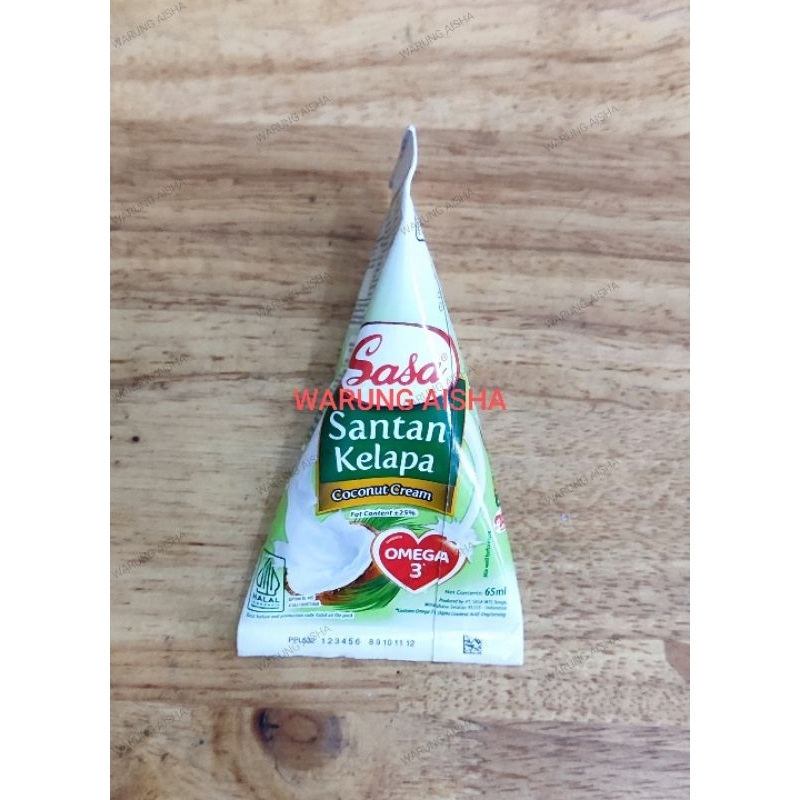 

Bahan Masak Santan Instan Sasa 65 ml