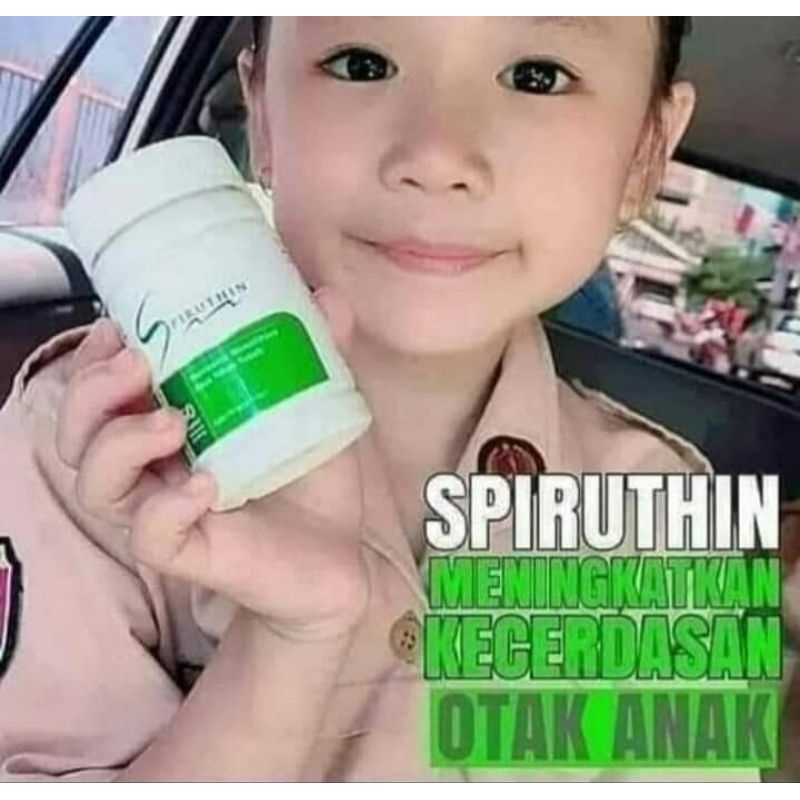 

SPIRUTHIN SPIRULINA HWI 60 KAPSUL SUPLEMEN KECERDASAN/MASKER