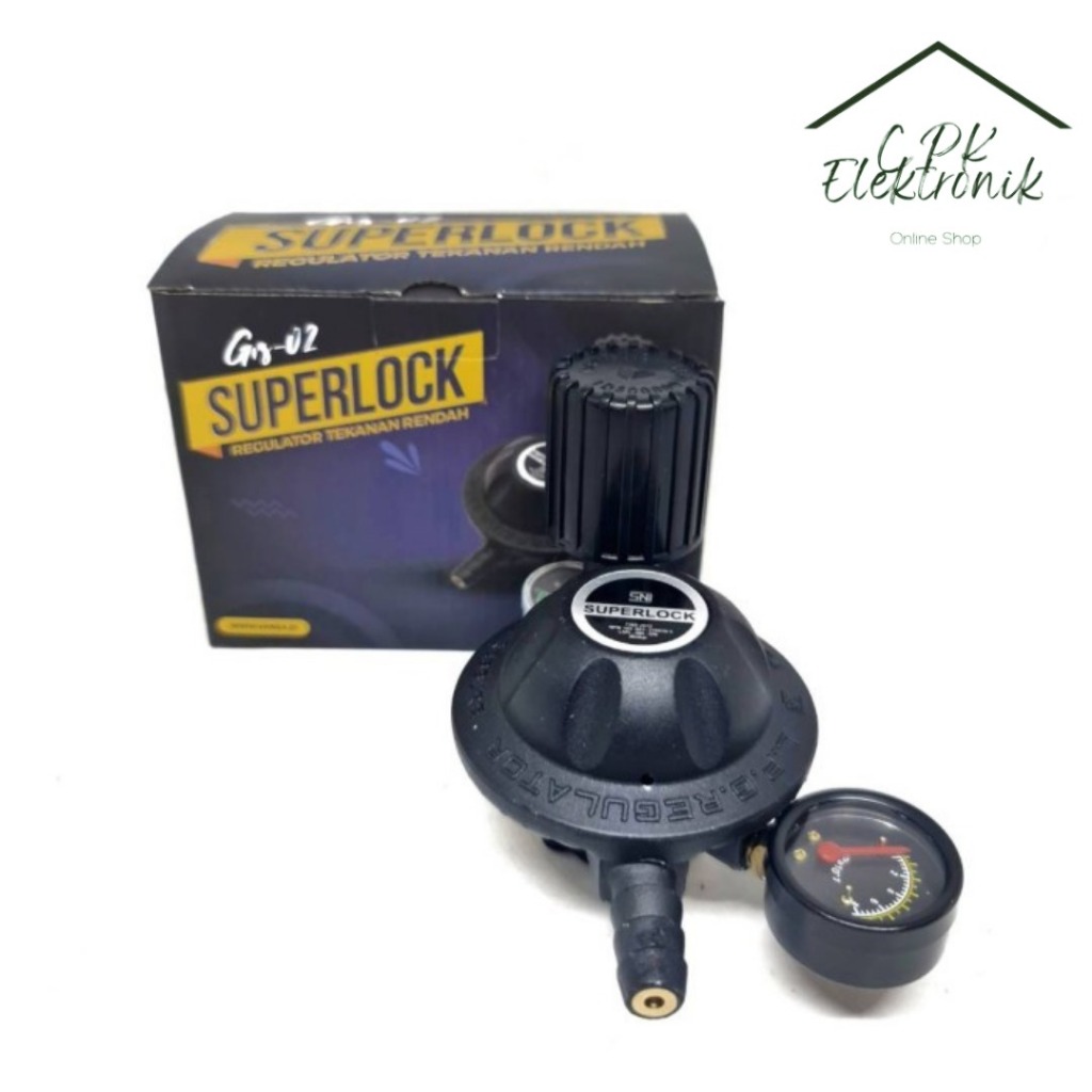 Regulator Gascomp Meter Superlock GRS 02