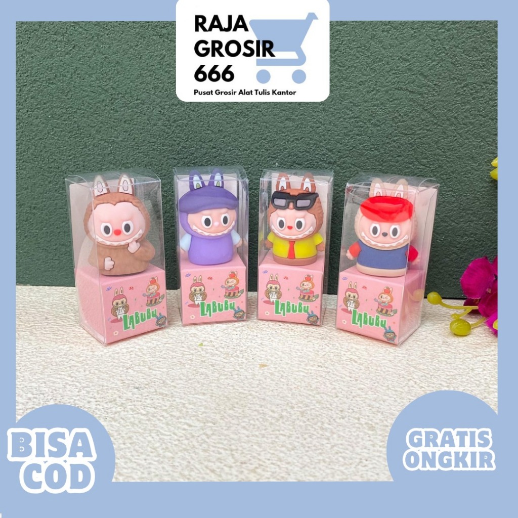 

PENGHAPUS DAN RAUTAN MINIATUR LABUBU ER-1602 ERASER IMUT SOUVERNIR KADO UNIK TERMURAH WARNA WARNI LUCU