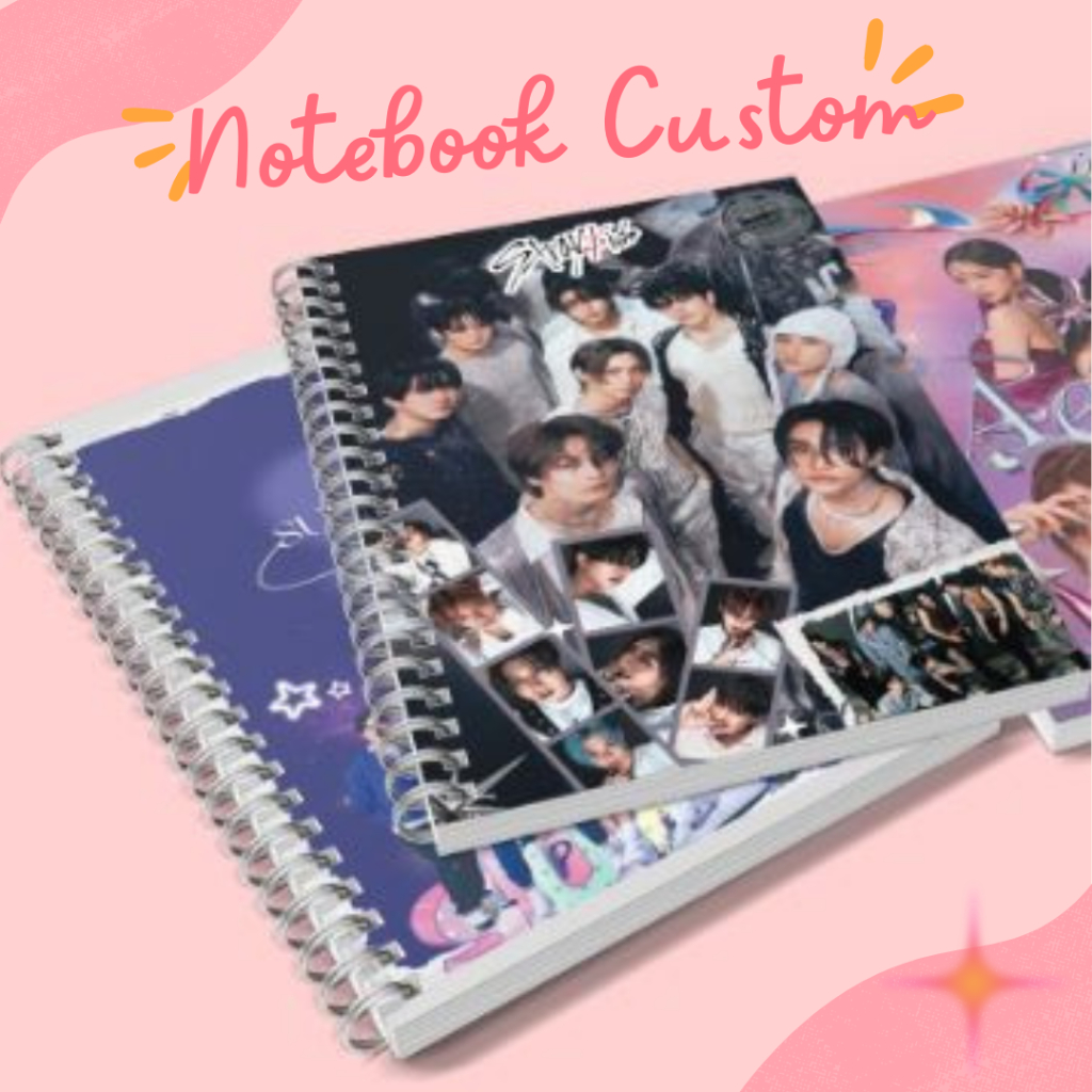 

Notebook Spiral A6 Custom