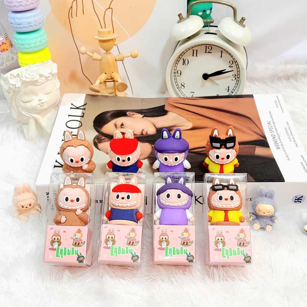 

Serutan + Penghapus LABUBU 1 Set Lengkap Harga Termurah Imut Lucu / Set Rautan & Eraser LABUBU Ready 4 Variant Warna Cute Unik Alat Tulis Anak Kekinian Fancy Kualitas Terbaik Bisa Grosir dan COD