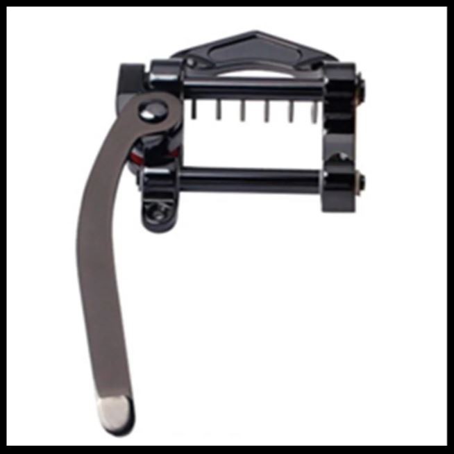Bridge Tremolo Gitar Tailpiece Vibrato B500 Bigsby Black