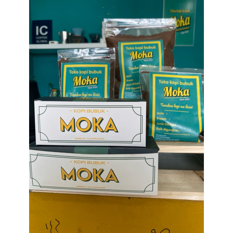 

Kopi Bubuk Moka (Personal use)