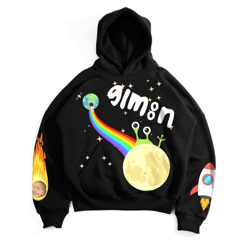 HOODIE BOXY OVERSIZE | HOODIE BOXY UNISEX | GEMINI