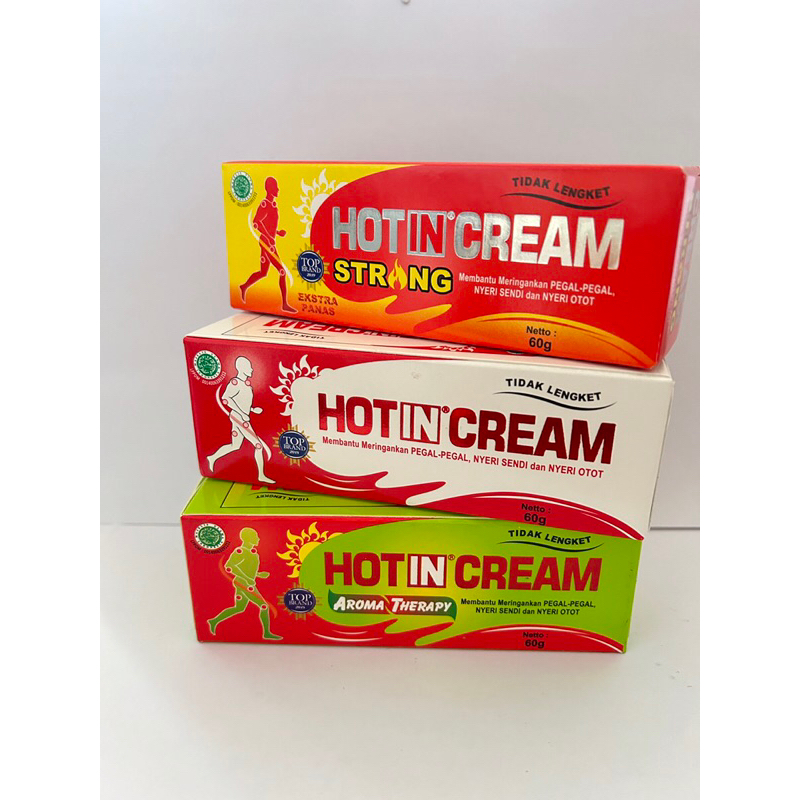 HOT IN CREAM BALSEM PEGAL , PERSENDIAN dan OTOT