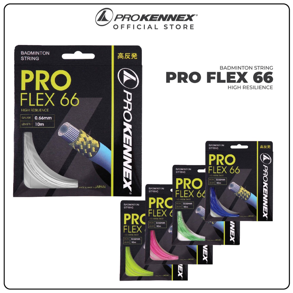 Senar Raket Badminton Prokennex Pro Flex 66 | Badminton String | Senar Prokennex