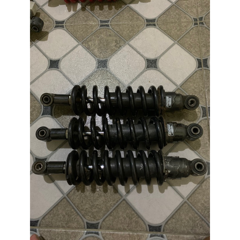 shock belakang ninja ss/r original kawasaki