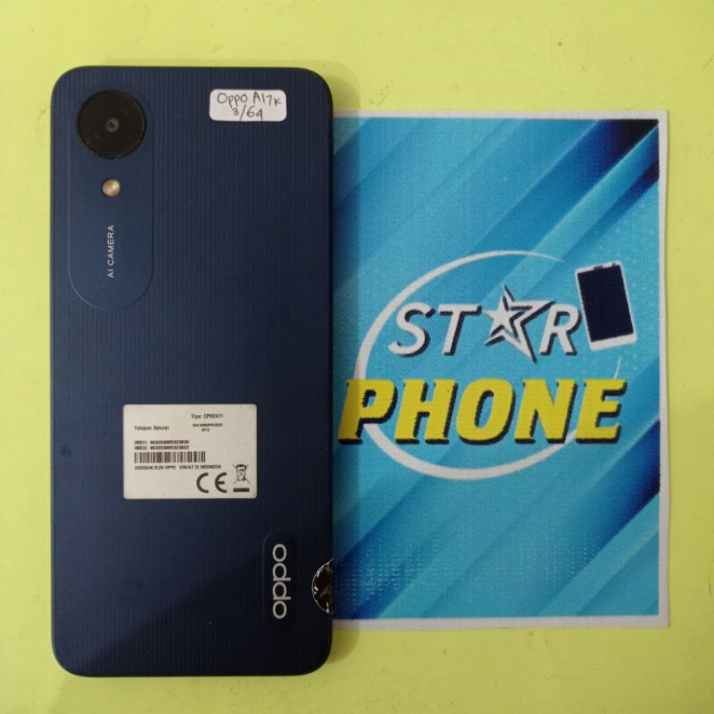Oppo A17k 3/64 second unit only