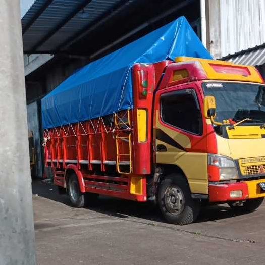 Terpal truk semi karet merek orchid  ukuran 4.5 m x 7.5 m bersih / terpal truk / terpal truk orchid