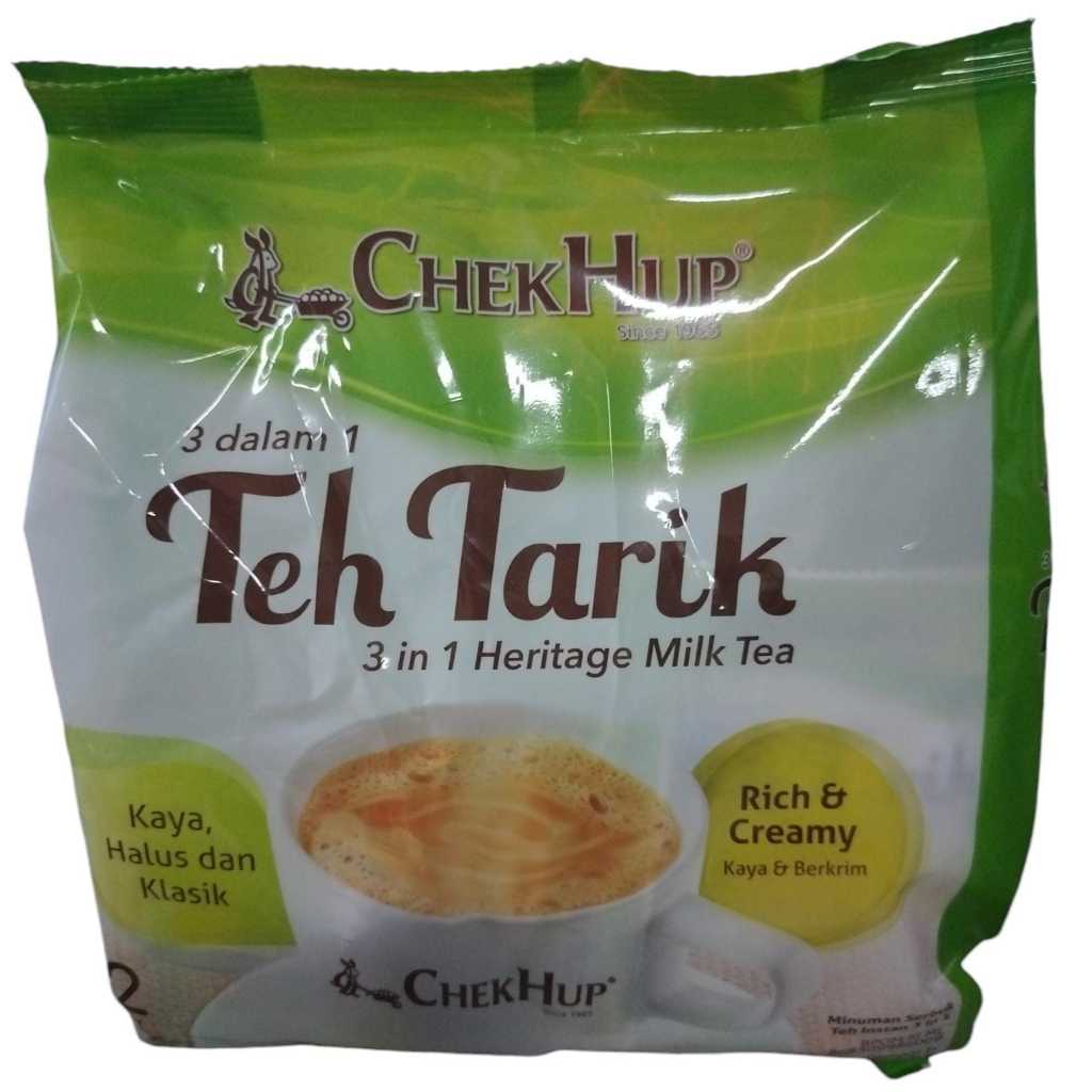 

Chek Hup Teh Tarik 3in1 Heritage Milk Tea 12sc 480g