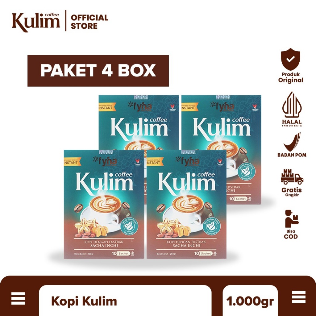 

KULIM COFFEE 4 Box - Atasi Berbagai Penyakit Ginjal