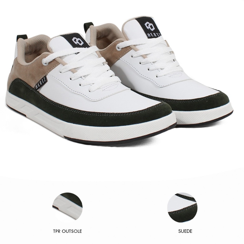 Hertz - Sepatu Sneakers Pria H 3812 Brand Hertz Sepatu Dewasa Kets Cowok Kekinian Trendi Berkualitas