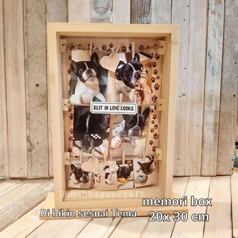

memori box di bikin sesuai tema /kado
