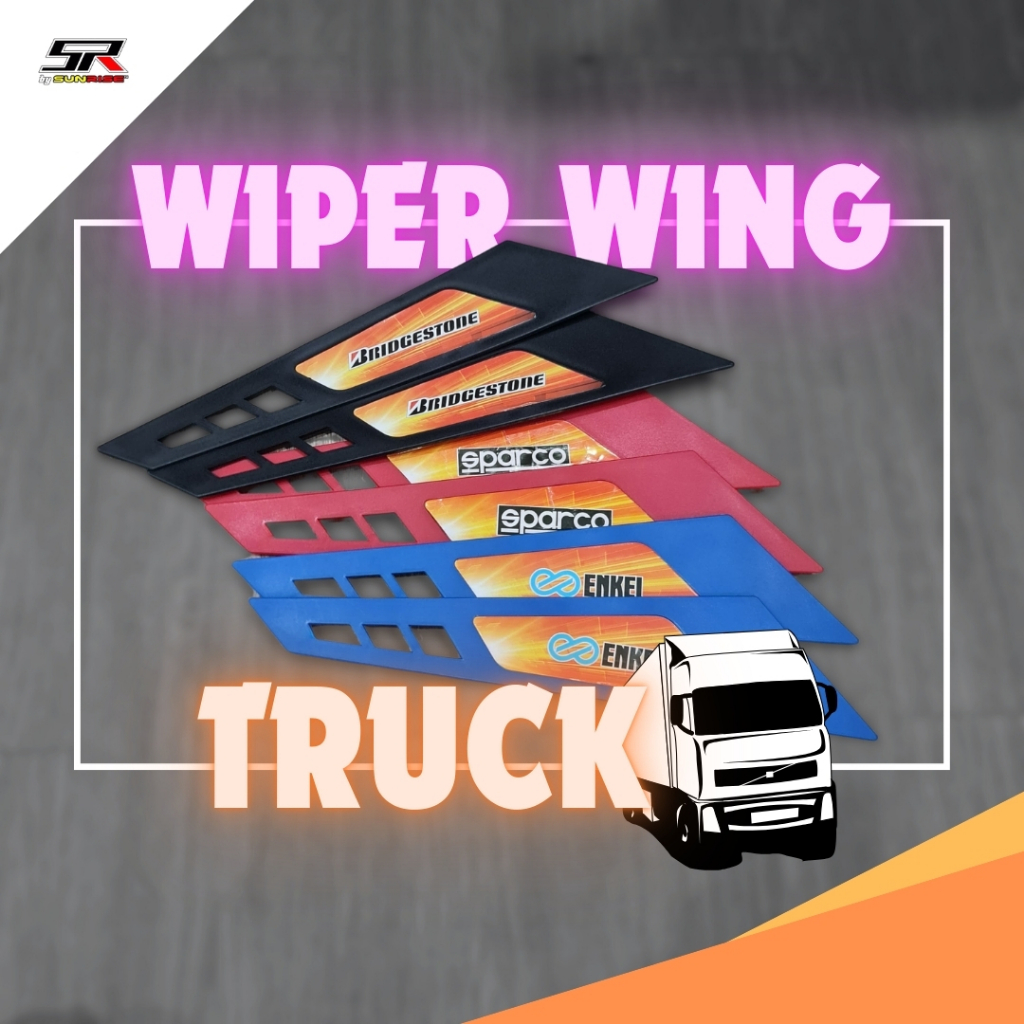 Wiper wing truck aksesoris wiper truck aksesoris truck tambahan wiper