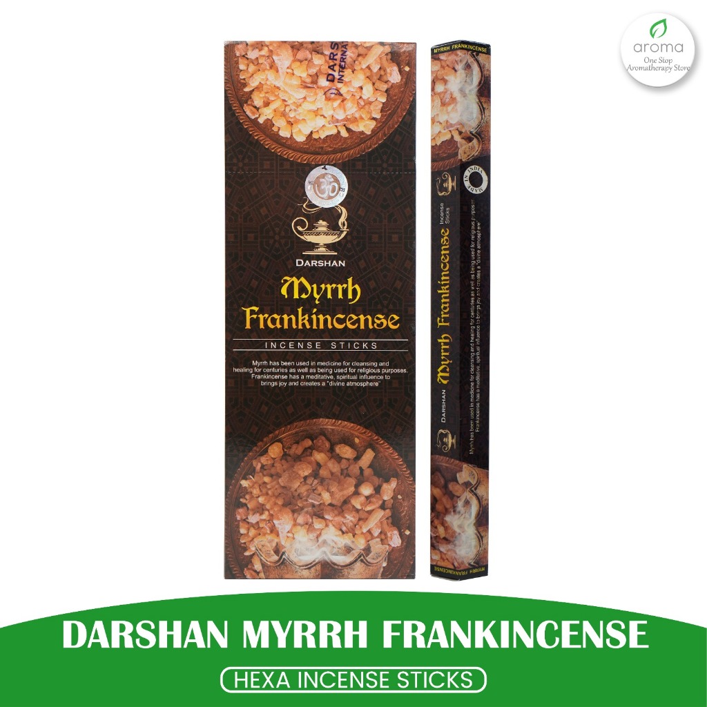 NEW Dupa India Aromaterapi Hexa - Darshan Myrrh Frankincense Dw108