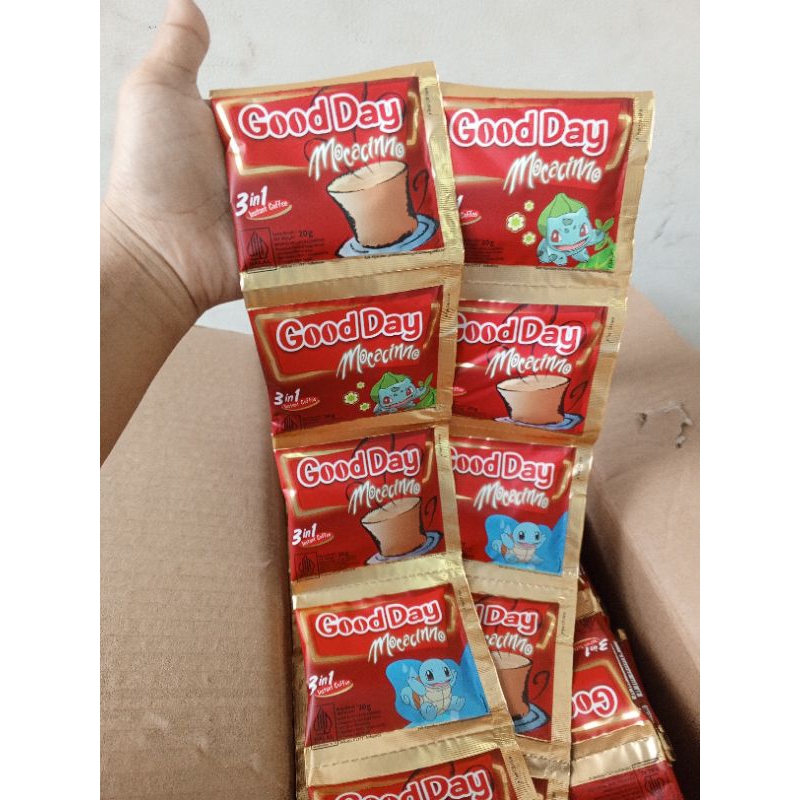 

Kopi Good Day Mocacinno isi 10 pcs/Renceng