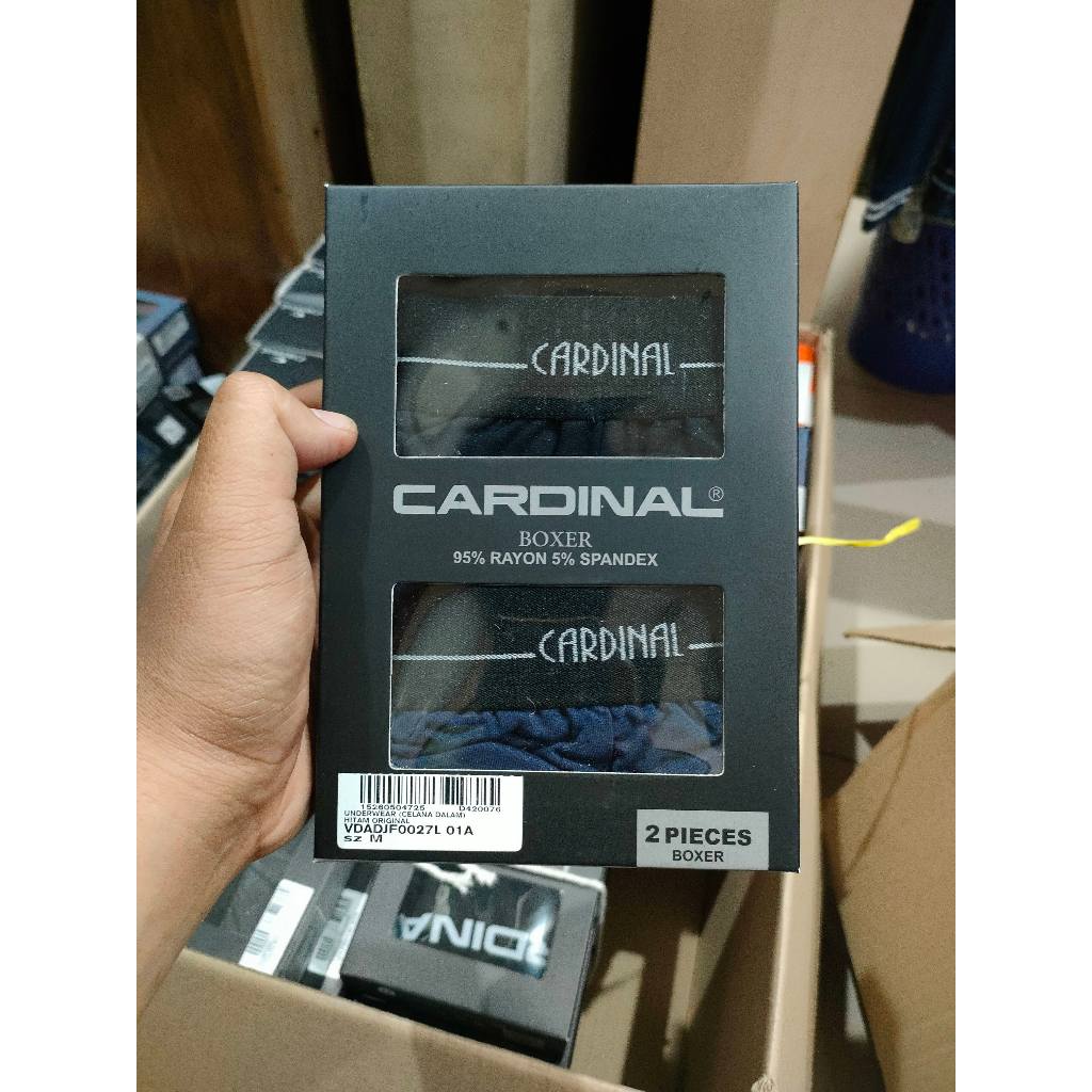 Celana Dalam Boxer Pria Cardinal Original