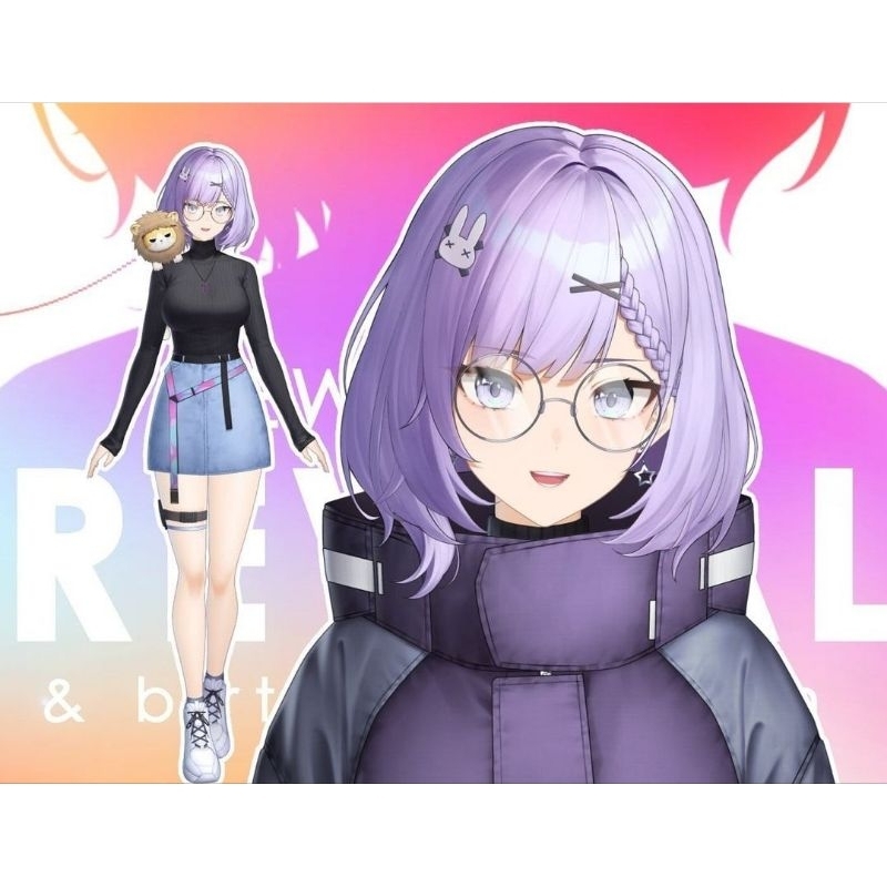 Kostum Cosplay Jacket Elaine Calestia Vtuber