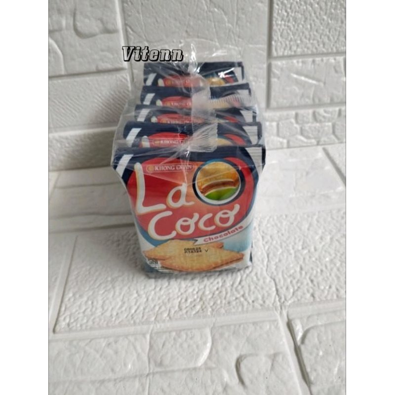 

biskuit lacoco Khong guan isi 10pak