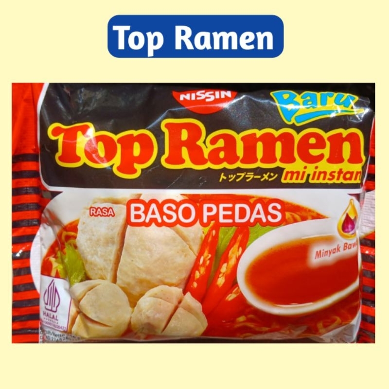 

10 Pcs - Top Ramen Baso Pedas